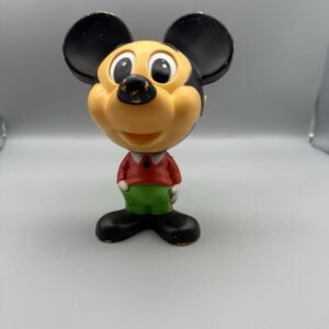 Chatter Chum Mickey Mouse Pull String Talking Toy Vintage 1976 Mattel WORKS